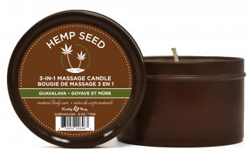 3-in-1 Massage Candle - Guavalava