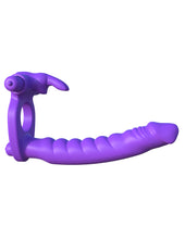 Load image into Gallery viewer, Fantasy C-Ringz Silicone Double Penetrator Rabbit
